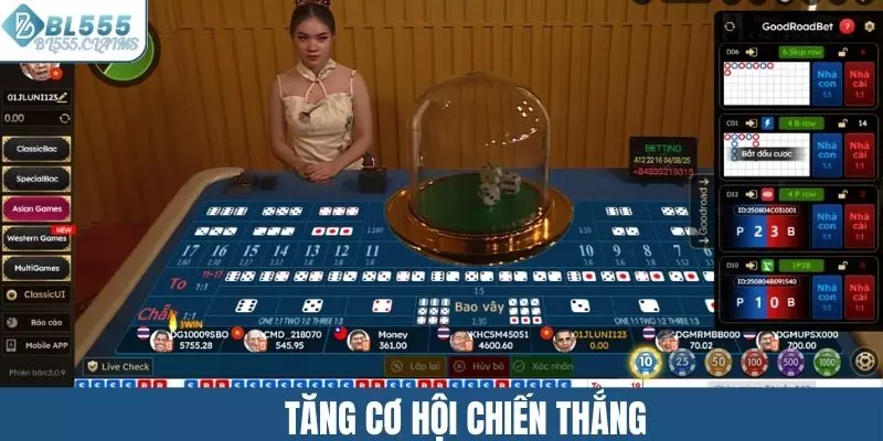 Sử dụng công cụ để tăng cơ hội giành chiến thắng