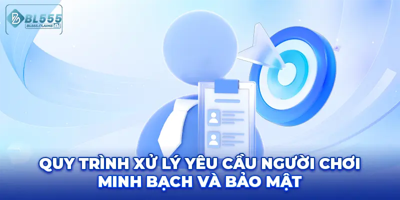 Quy trình xử lý yêu cầu người chơi minh bạch và bảo mật